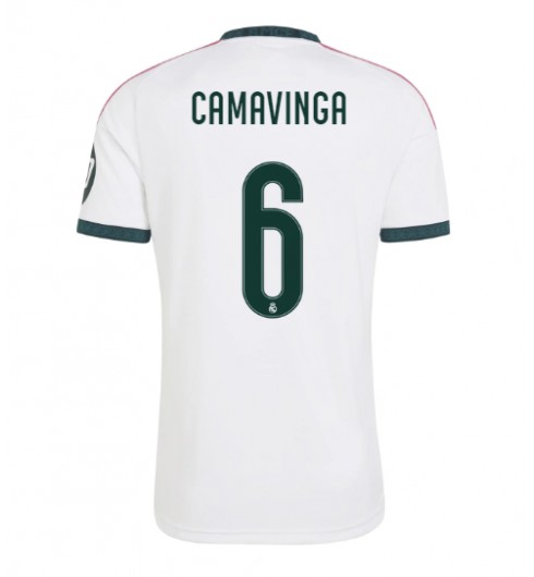 Real Madrid Eduardo Camavinga #6 Domácí Dres 2026-27 Krátký Rukáv Real Madrid Eduardo Camavinga #6 Domácí Dres 2026-27 Krátký Rukáv